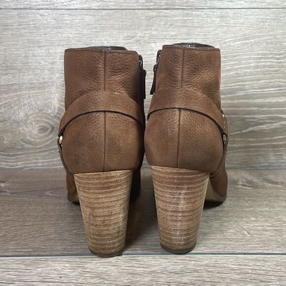 Cole Haan Grand OS Calixta Brown Nubuck Women’s Size 7B Harness Ankle Boots - Picture 4 of 11